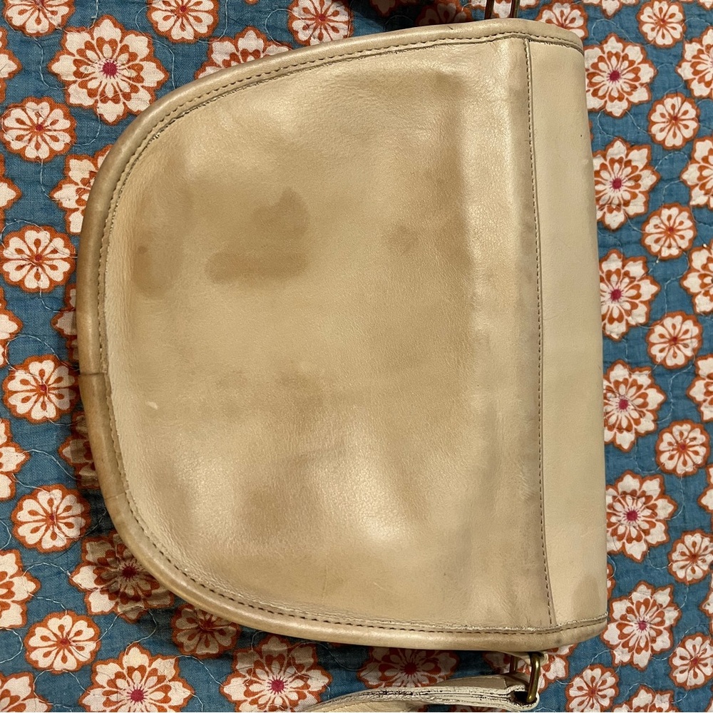 Rare Vintage Coach Paris Bag 4100 - Bone - Picture 8 of 11